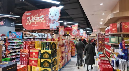 山東萊西春節(jié)消費(fèi)市場(chǎng)繁榮興旺，日用百貨購銷兩旺年味足